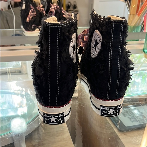Isabel Marant x Converse Black Heeled All-Star sneakers - Picture 4 of 6